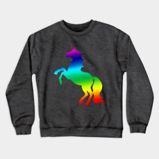 Gay Pride Unicorn Crewneck Sweatshirt